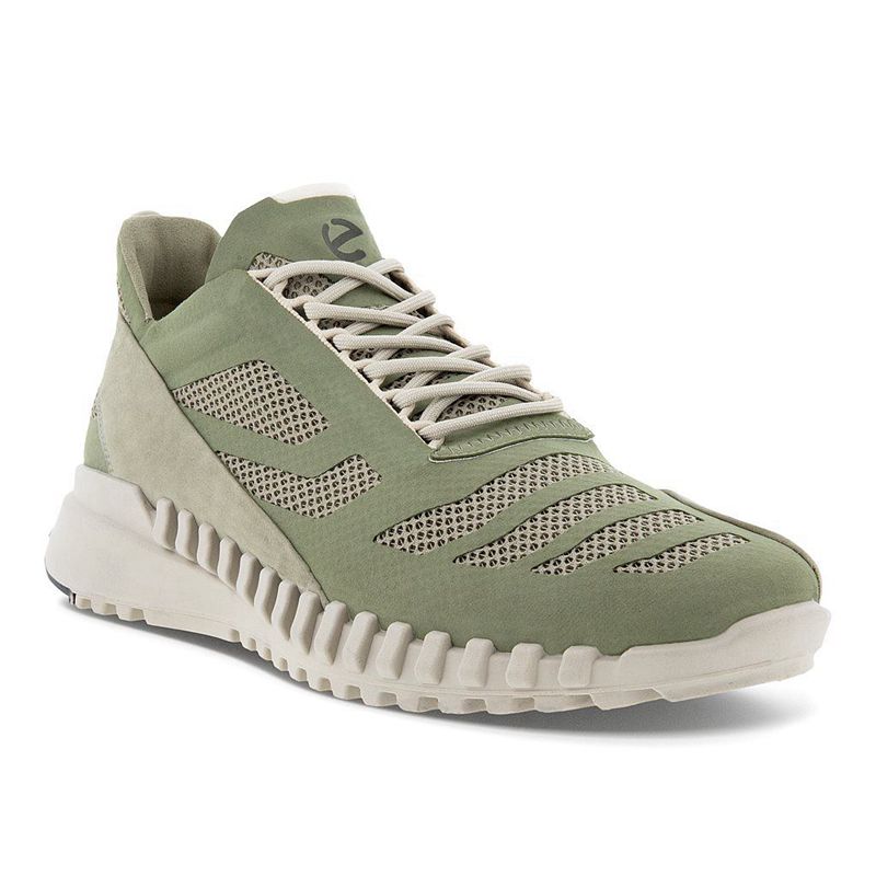 Men Casual Ecco Zipflex M - Casual Shoe Green - India HXMTGA396